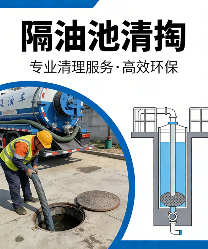 隔油池清掏 隔油池清掏